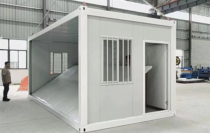 Prefabricated Low Cost Modular Prefab Folding Container House high quality