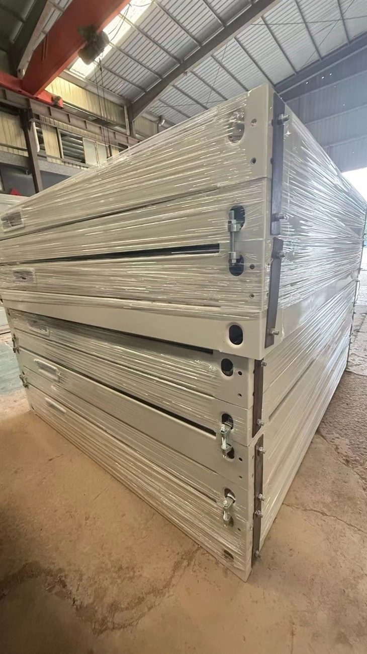 Prefabricated Low Cost Modular Prefab Folding Container House suppliers